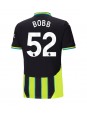 Manchester City Oscar Bobb #52 Venkovní Dres 2024-25 Krátký Rukáv